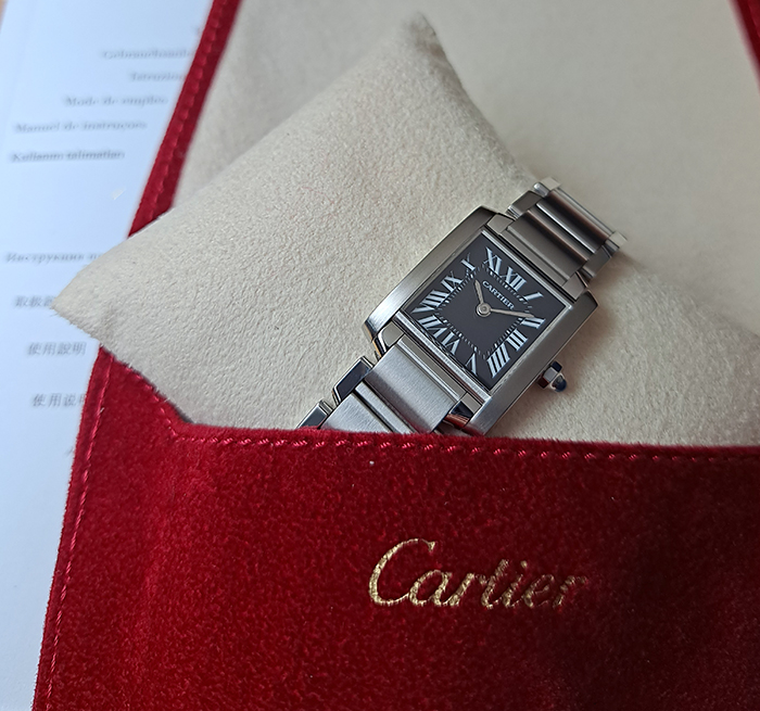 Ladies' Cartier Tank Francaise Quartz Limited Edition Wristwatch Ref. W51026Q3